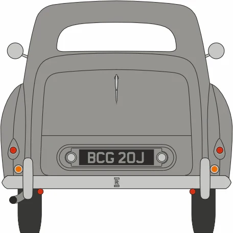 Rolls Royce Silver Dawn Two Tone Grey - Image 5