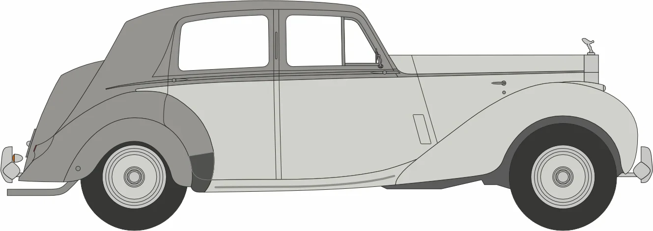 Rolls Royce Silver Dawn Two Tone Grey - Image 6