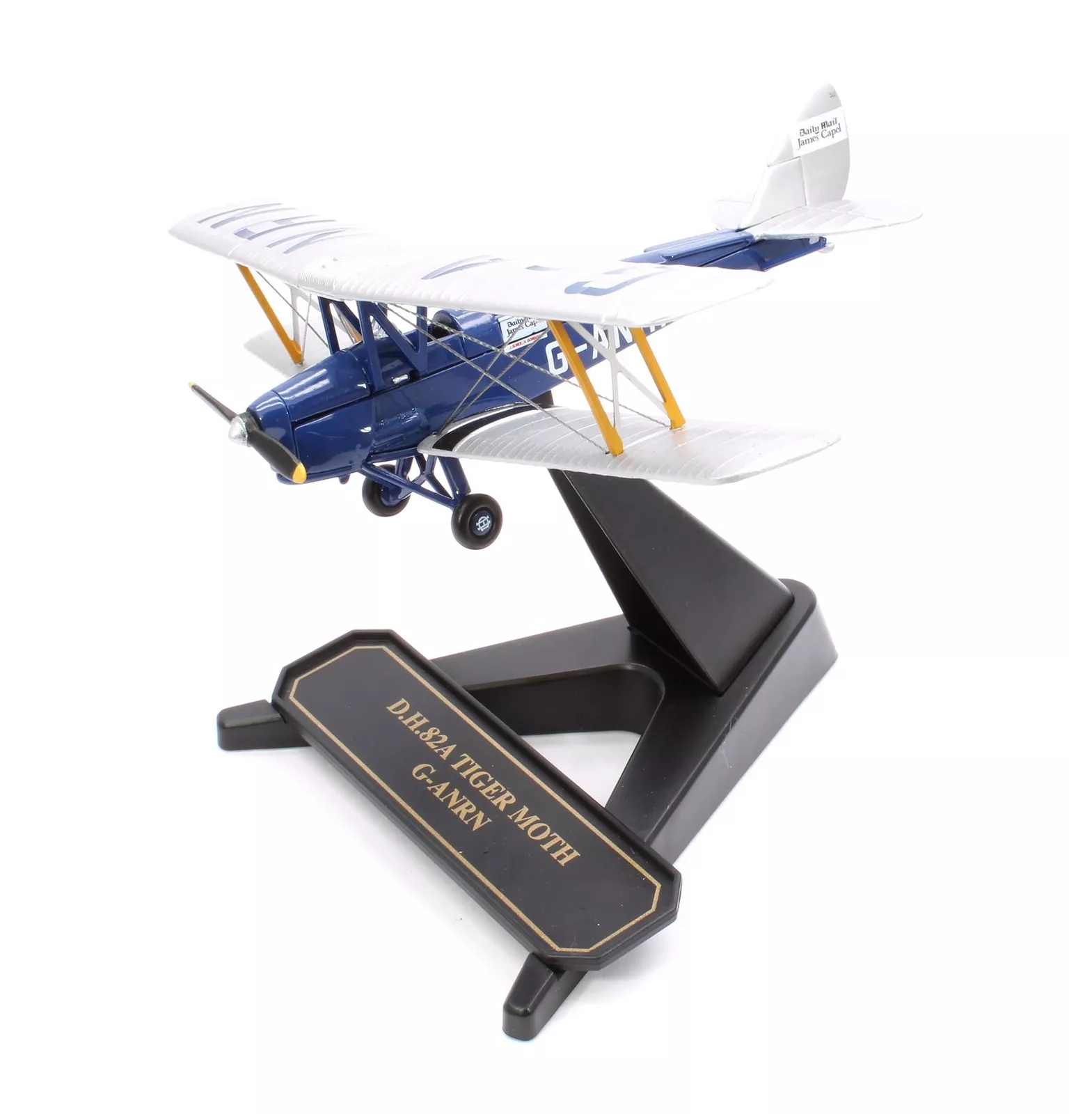 72TM004 Pre-Owned Glasmoth Tiger Moth Set of 3 1:72 Model Aircraft - Image 4