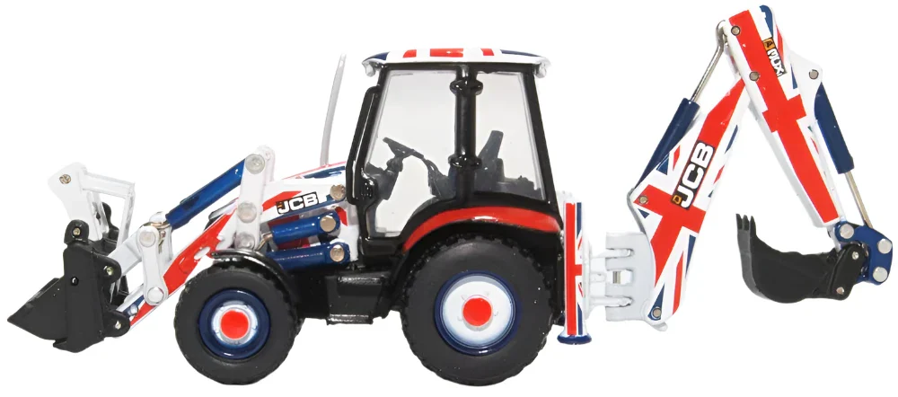763CX002 JCB 3CX Eco Backhoe Loader Union Flag - Image 3