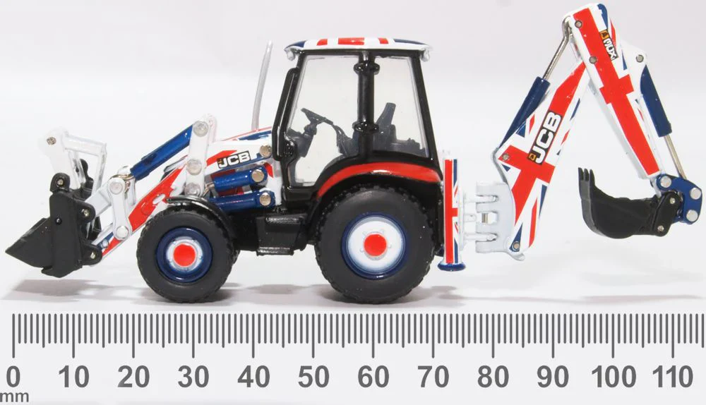 763CX002 JCB 3CX Eco Backhoe Loader Union Flag - Image 6