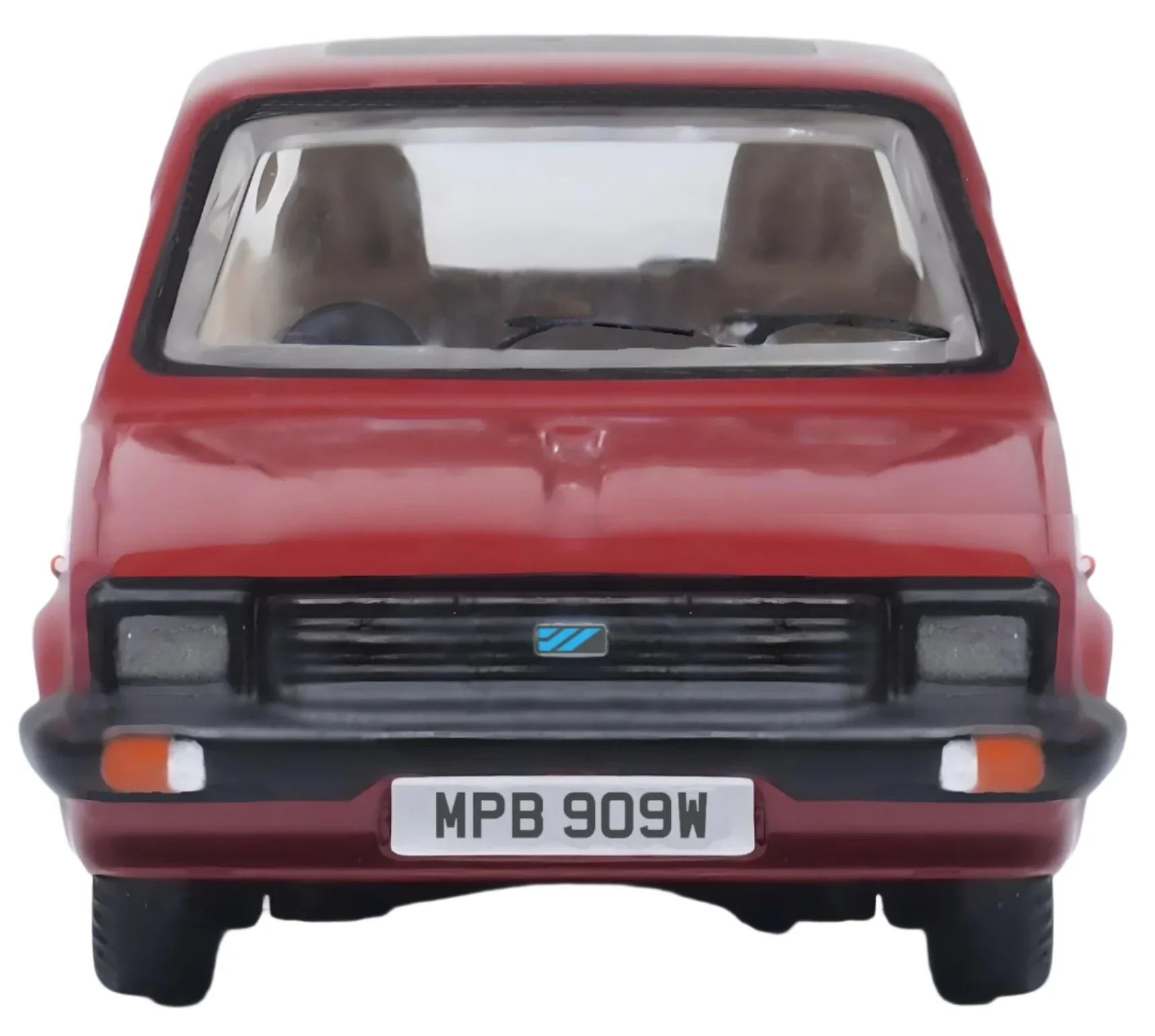 76MET001 Austin Mini Metro Vermillion Princess Diana - Image 2