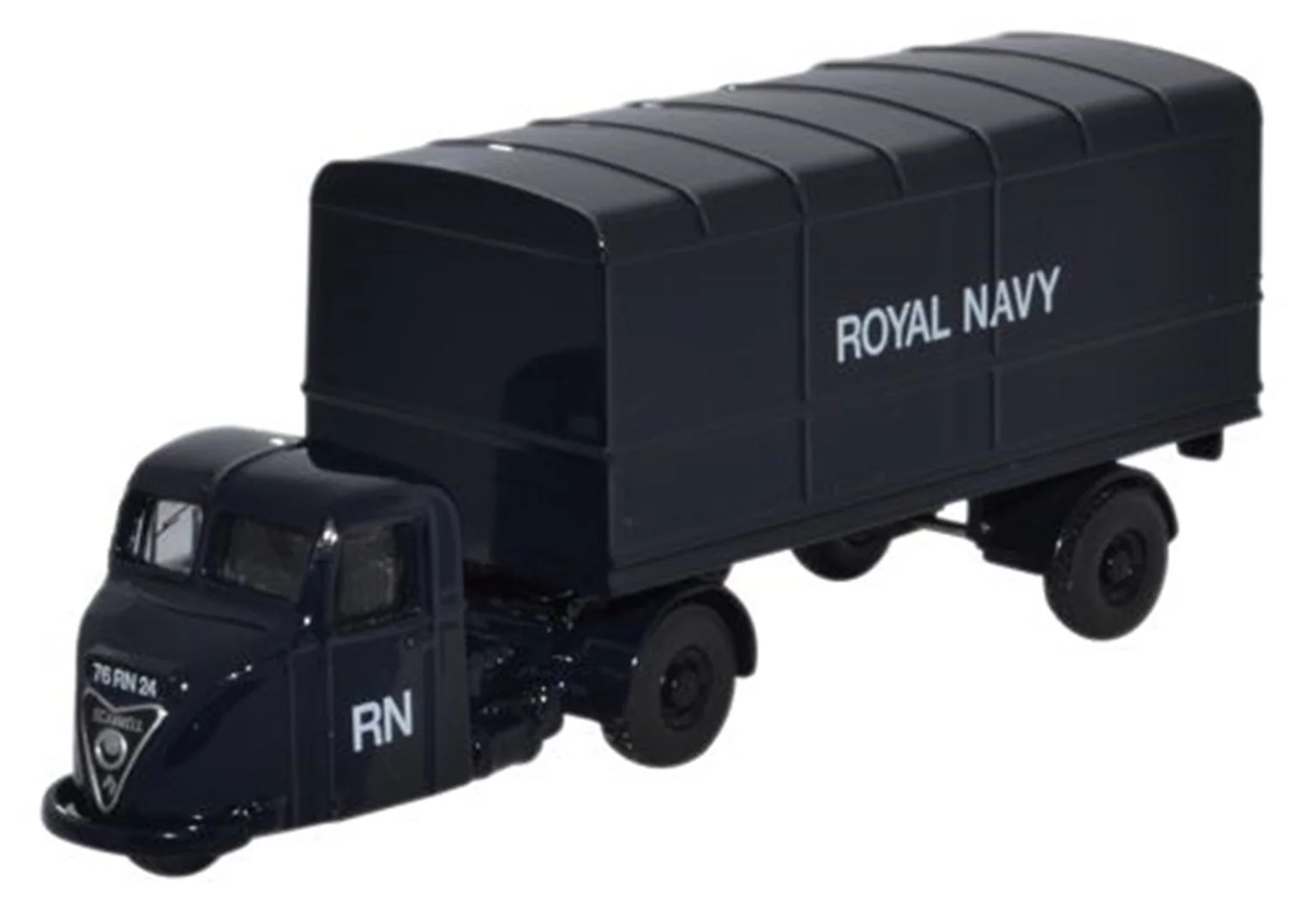76RAB010 Scammell Scarab Van Trailer Royal Navy