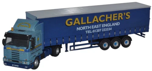 76S143003 Scania 113 40ft Curtainside Gallacher Bros.