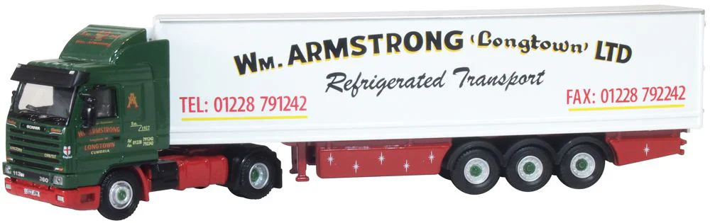 76S143005 Scania 143 40ft Refrigerated Trailer William Armstrong