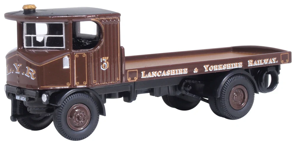 76SEN003 Lancashire & Yorkshire Railway Sentinel Flatbed