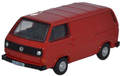 76T25007 VW T25 Van Orient Red