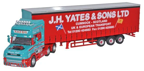 76TCAB003 Scania T Cab Topline Curtainside J H Yates and Sons Ltd