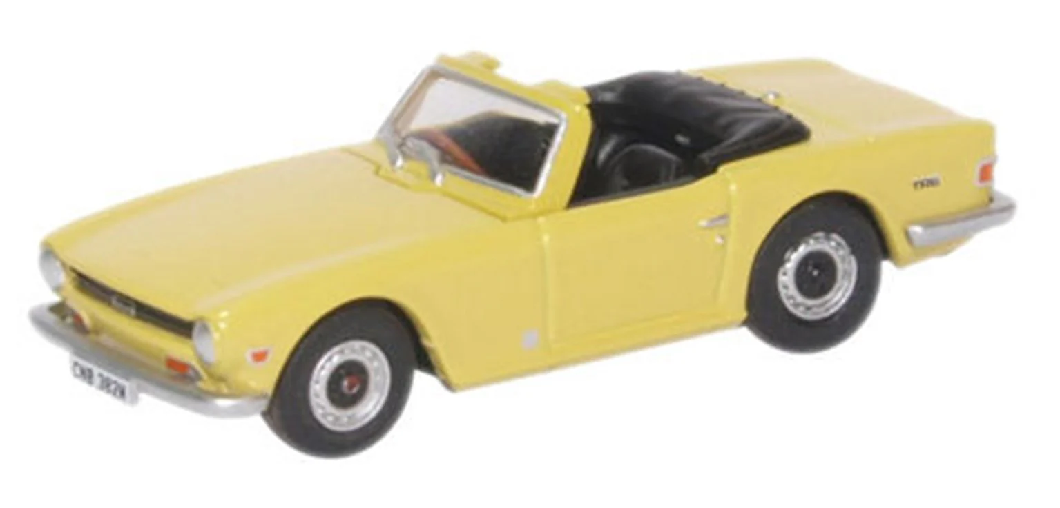 76TR6001 Triumph TR6 Mimosa Yellow