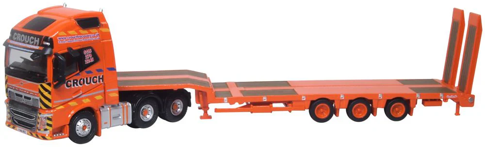 Volvo FH4 GXL Semi Low Loader Crouch Recovery