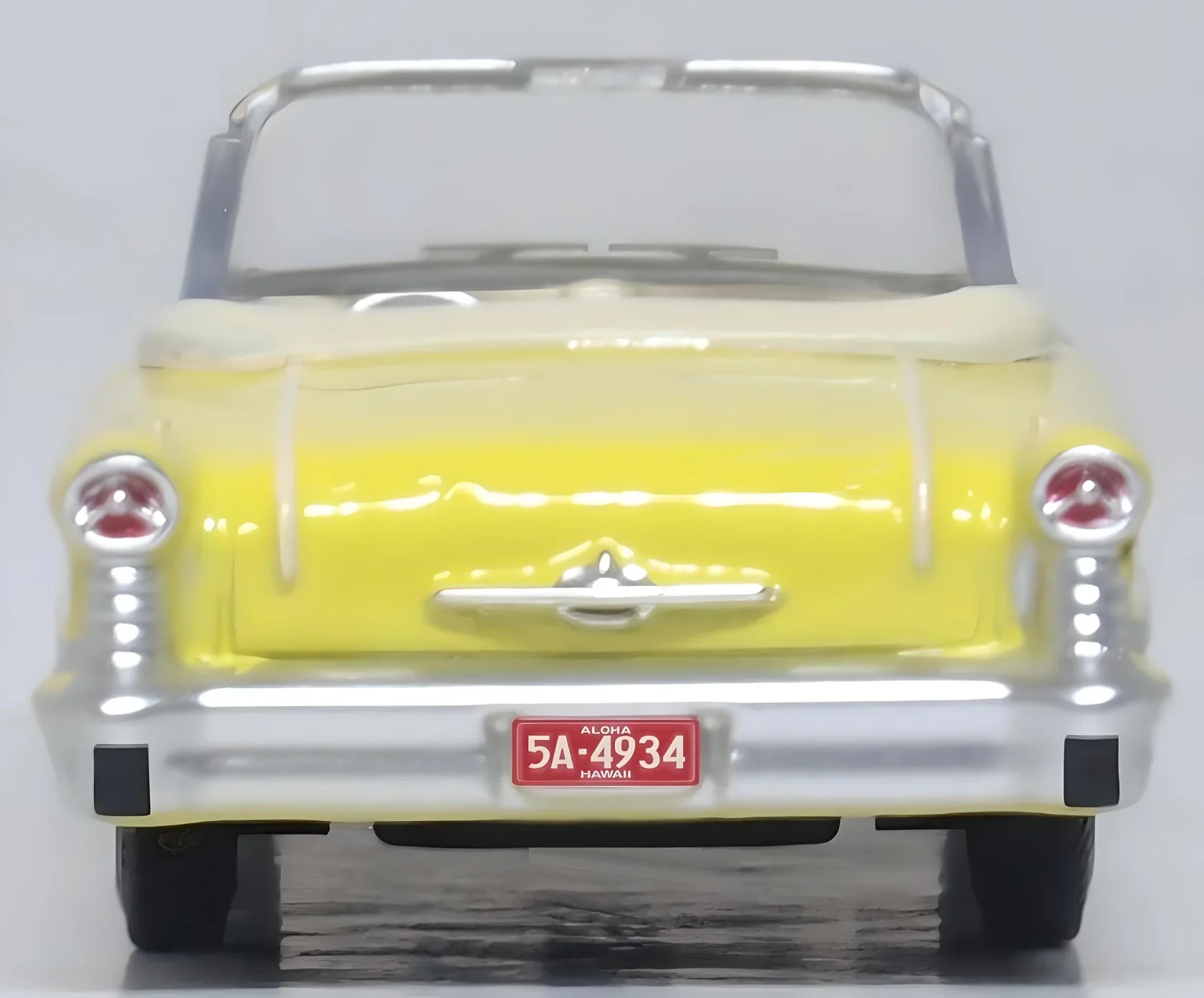 1957 Oldsmobile 88 Convertible Coronado Yellow Roof Down - Image 6