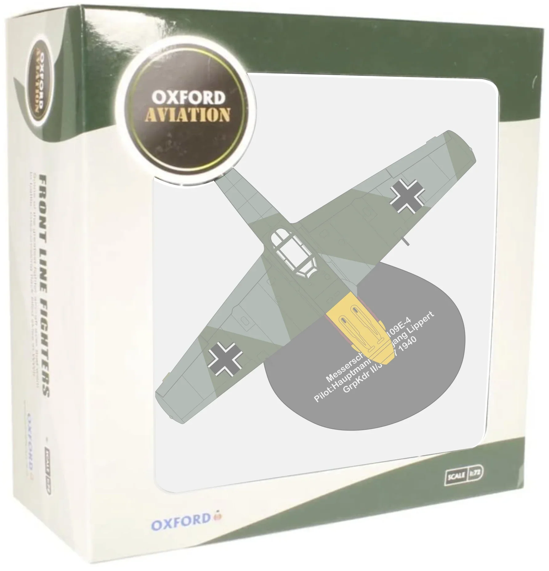 Messerschmitt Bf109E-4 Luftwaffe 1940 Model Aircraft - Image 3