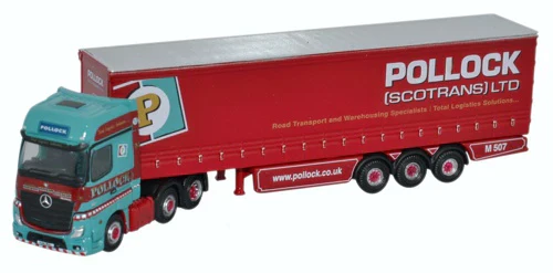 Mercedes Actros Curtainside Pollock