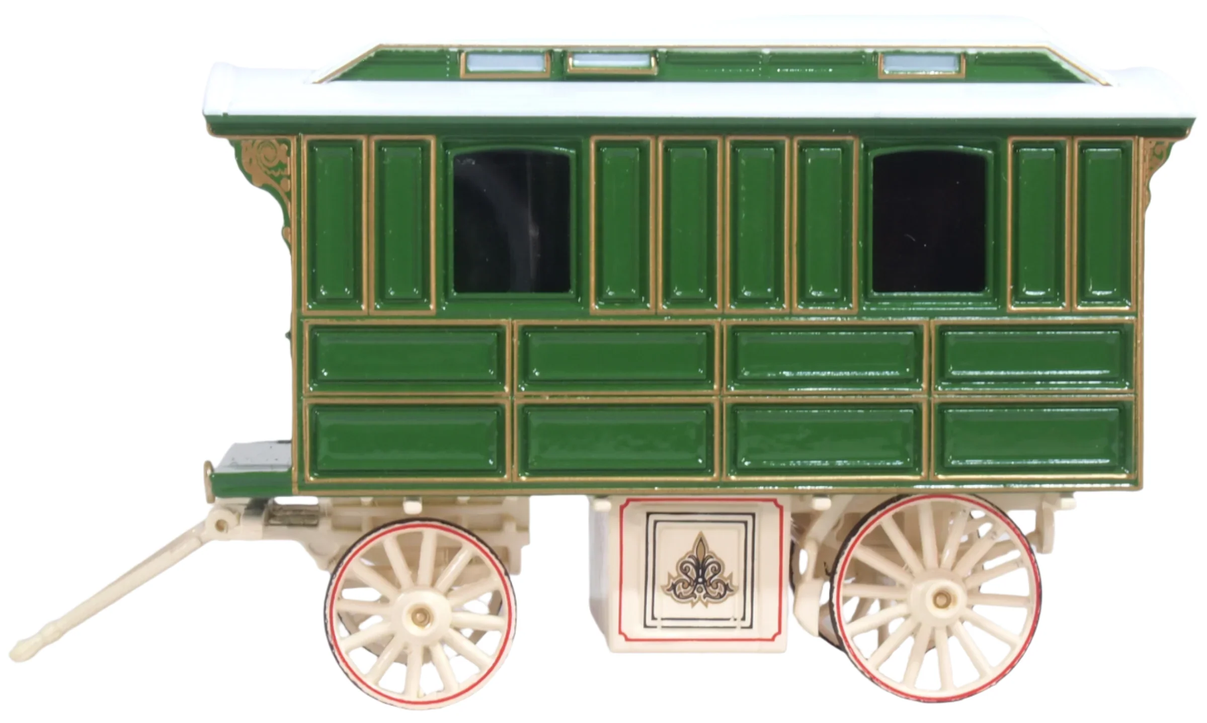 SLW001 Showmans Living Wagon Green/Cream - Image 3
