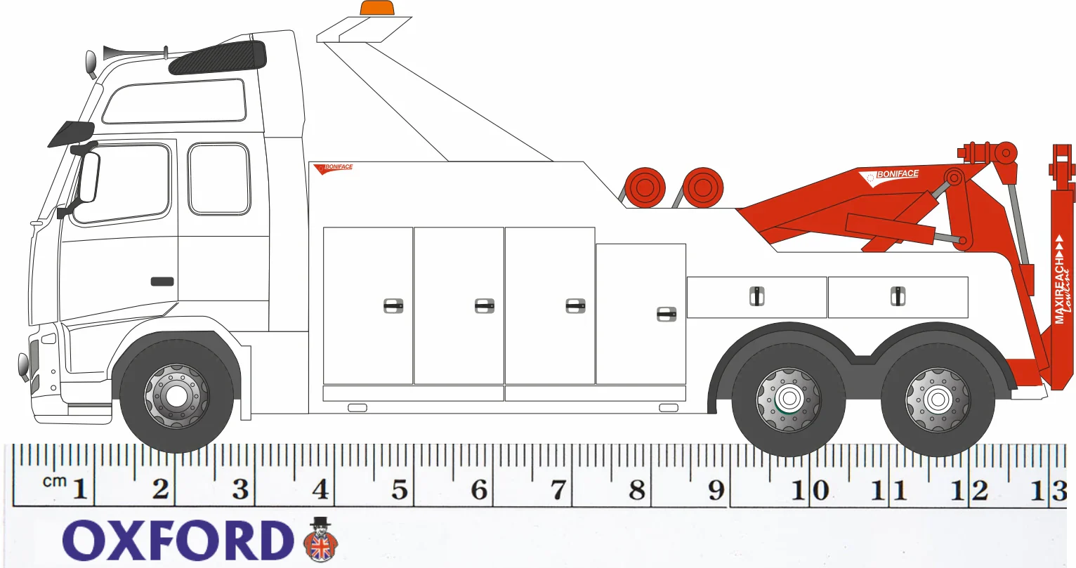 SP023 Volvo Wrecker Boniface Recovery White - Image 2
