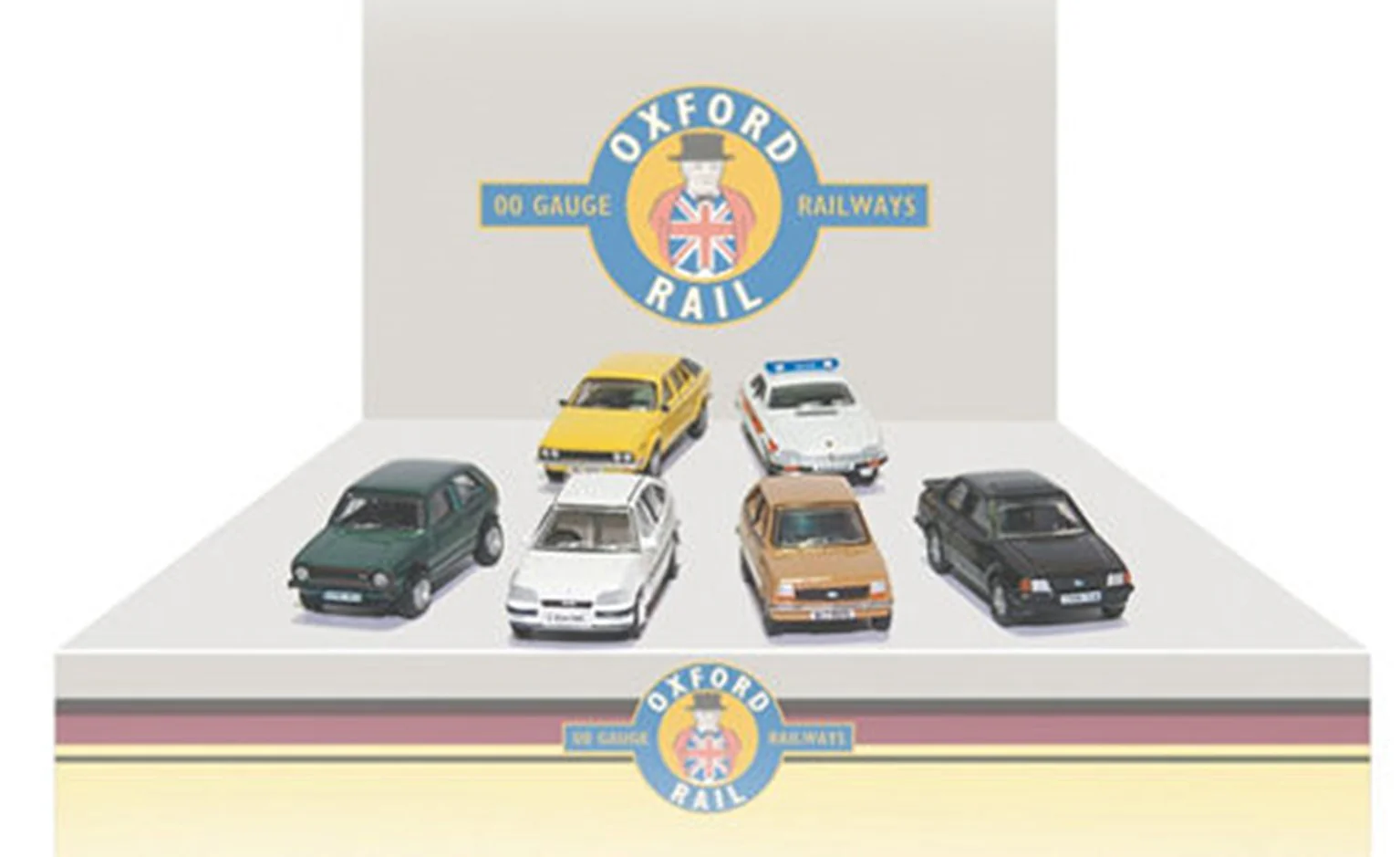 OR76CPK004 Carflat Car Pack 1990s Cars (4)
