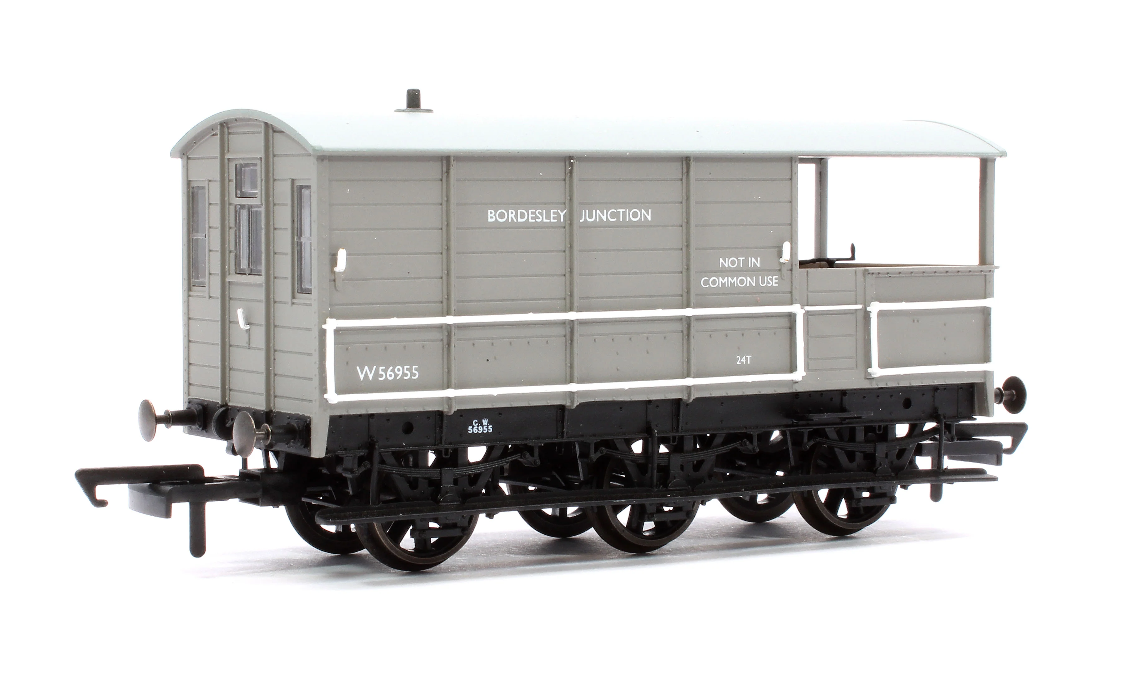 Toad Brake Van - BR 6 Wheel Plated Bordesley Junction W56955 - Image 3