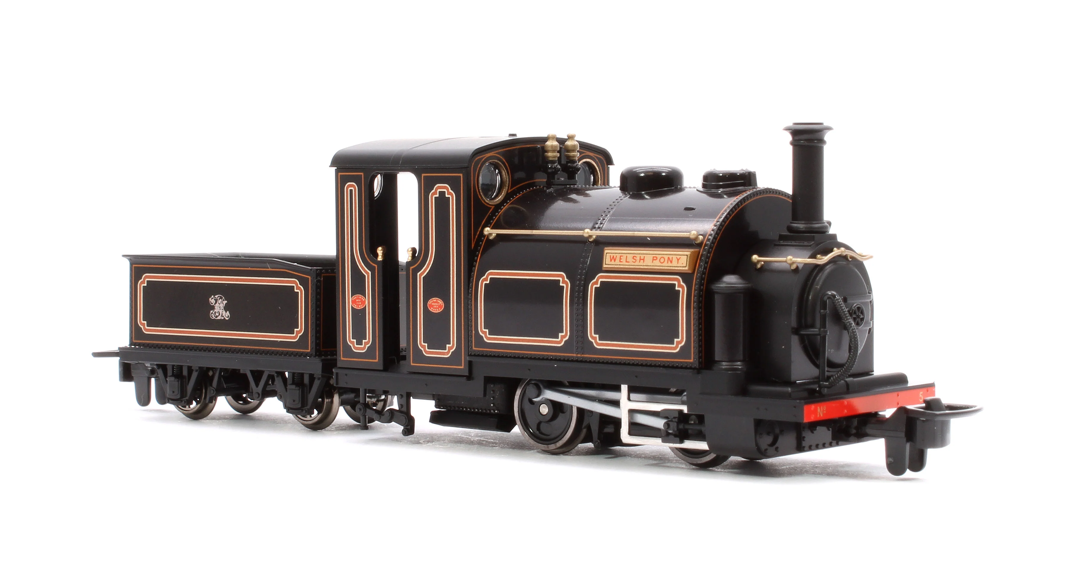 51251D Kato/Peco Ffestiniog Railway Large England “WELSH PONY” Locomotive (Purple Brown) - Image 4
