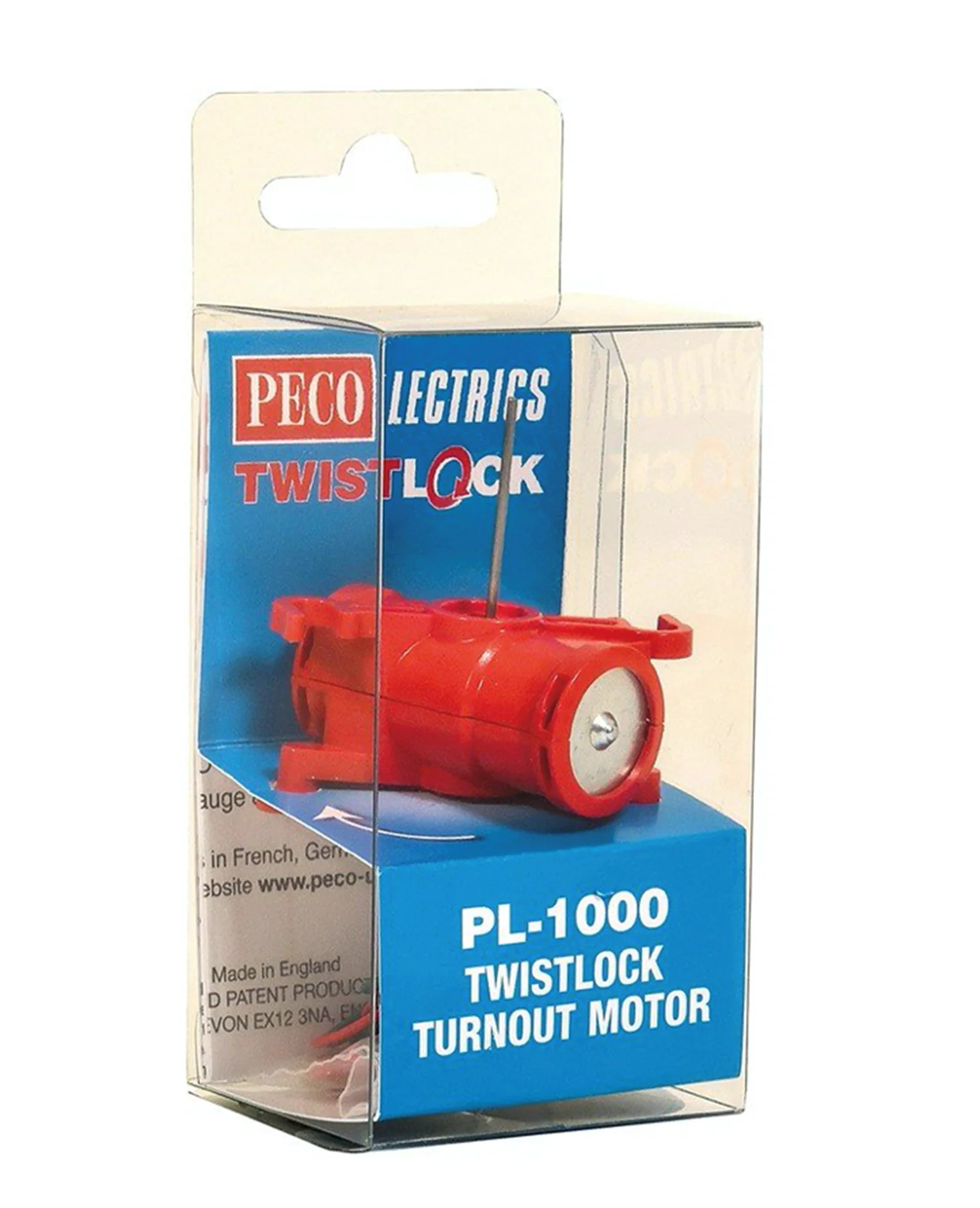 PL1000 Pecolectrics Twistlock Turnout Motor