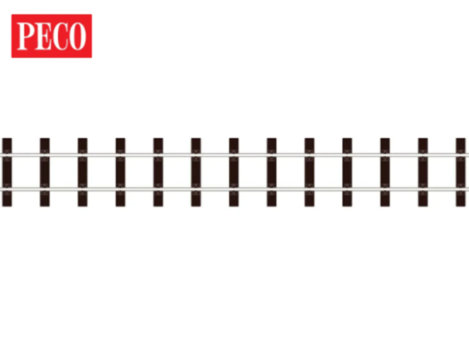 SL600SINGLE 1 Yard - Code 200 - SM-32 Streamline Wooden Sleeper Nickel Silver Flexible Track