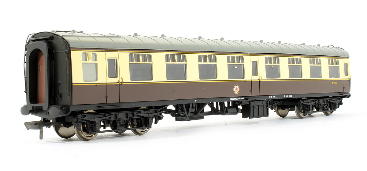 Pre-Owned BR MK1 Corridor SK Coach Chocolate & Cream 'W24747' - Image 2
