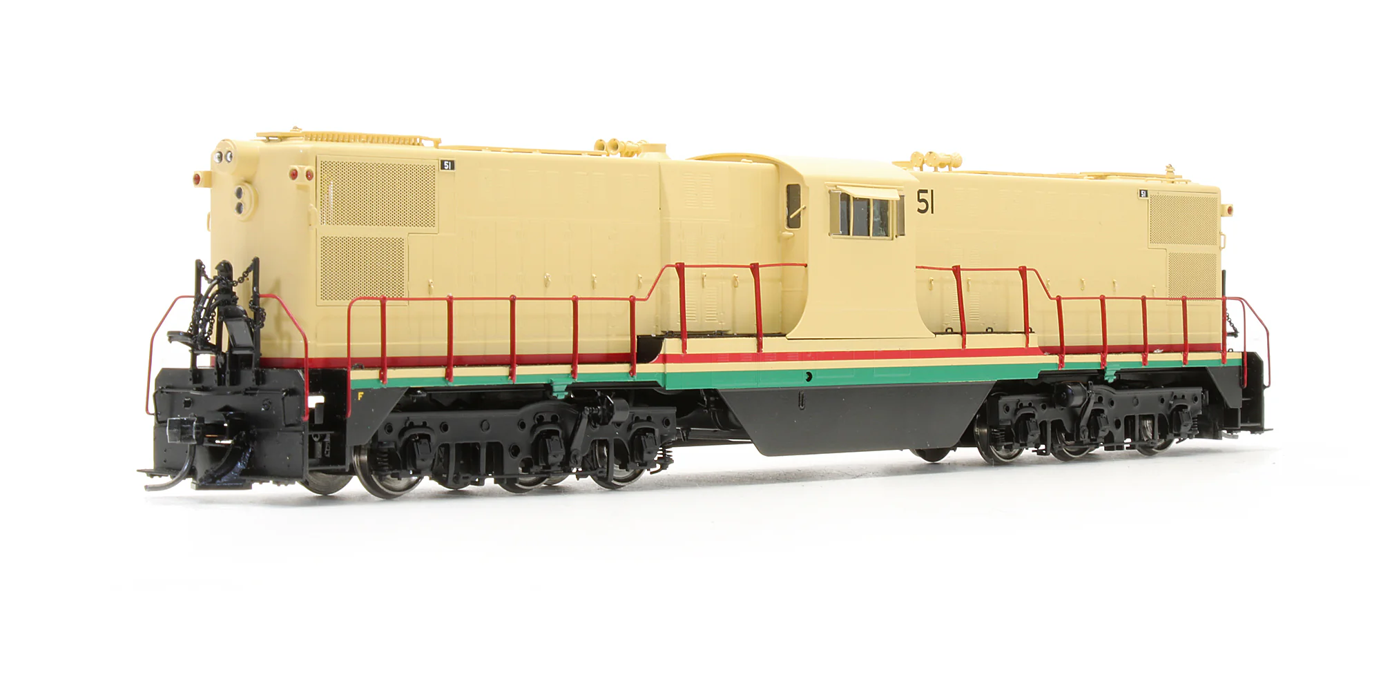 Pre-Owned Brass - Baldwin Center Cab Diesel Locomotive Peabody - Road #51 - DCC Sound - Image 2