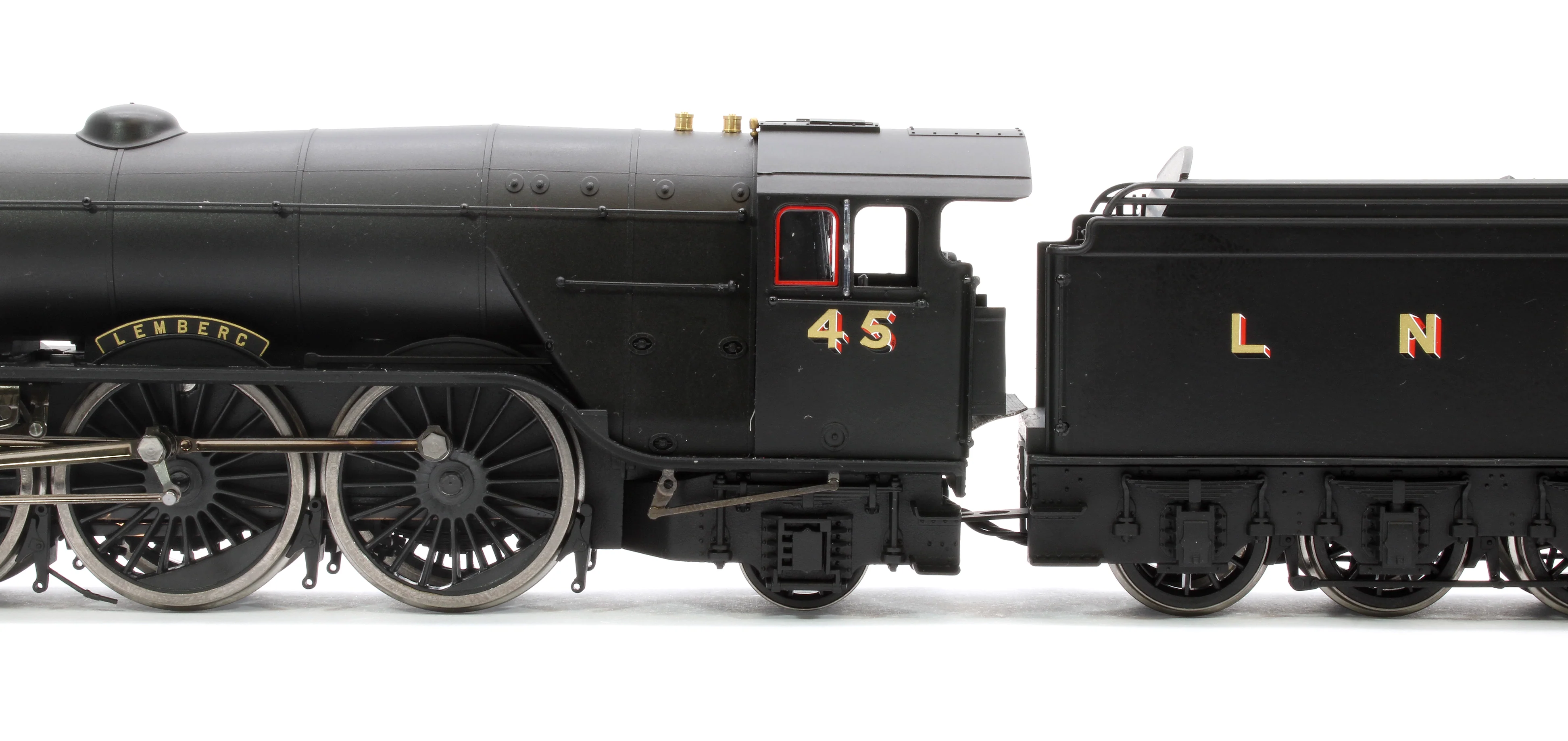Pre-Owned Class A3 4-6-2 No. 45 "Lemberg" LNER Wartime Black Steam Locomotive - Image 8