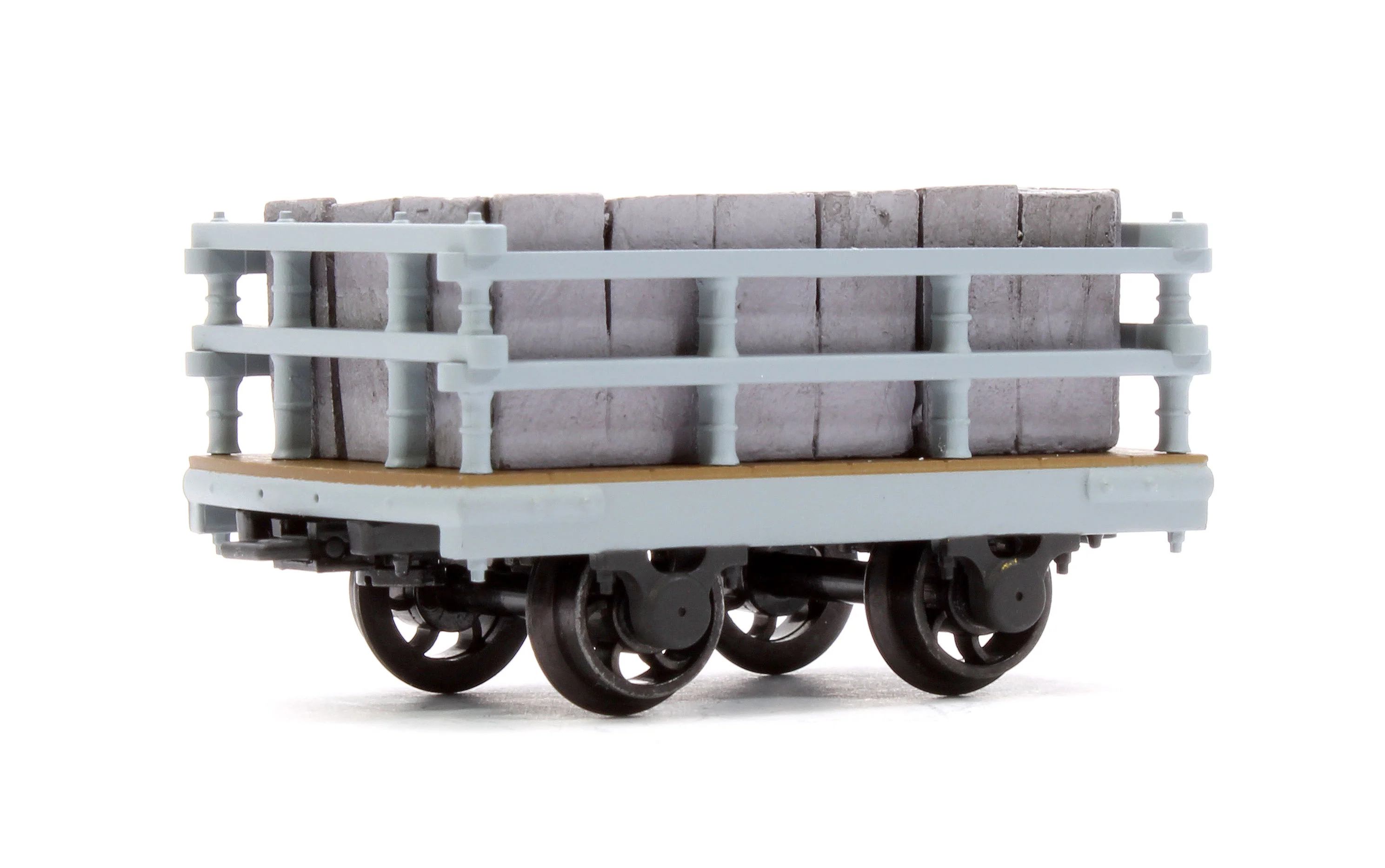 Pre-Owned 73-027 Dinorwic Slate Wagon with sides Grey - With Load - Image 3