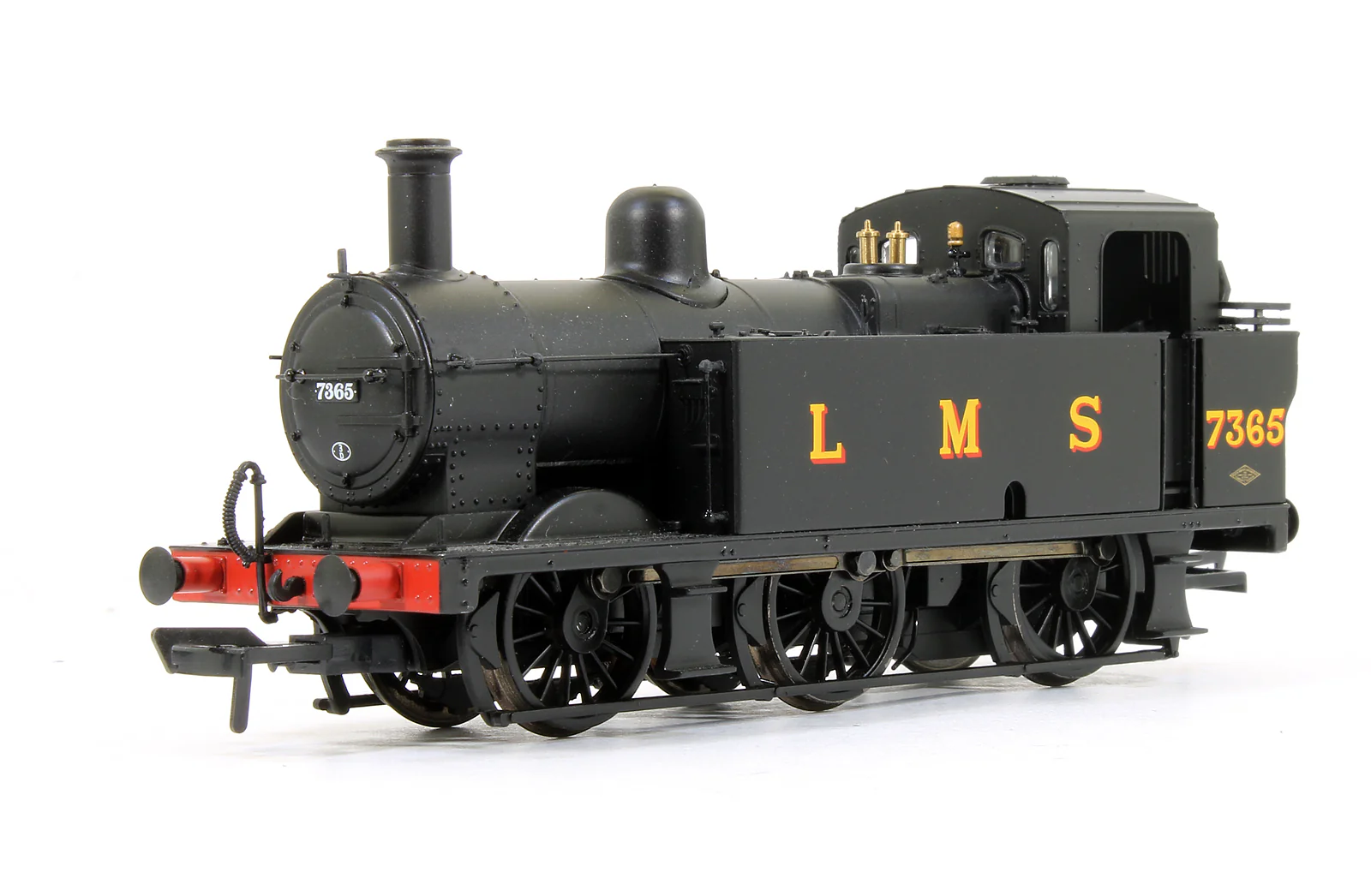 Pre-Owned 32-227DS Fowler Class 3F Jinty 7365 LMS Black Steam Locomotive (DCC Sound Fitted)