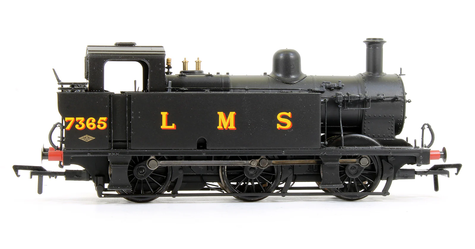 Pre-Owned 32-227DS Fowler Class 3F Jinty 7365 LMS Black Steam Locomotive (DCC Sound Fitted) - Image 3