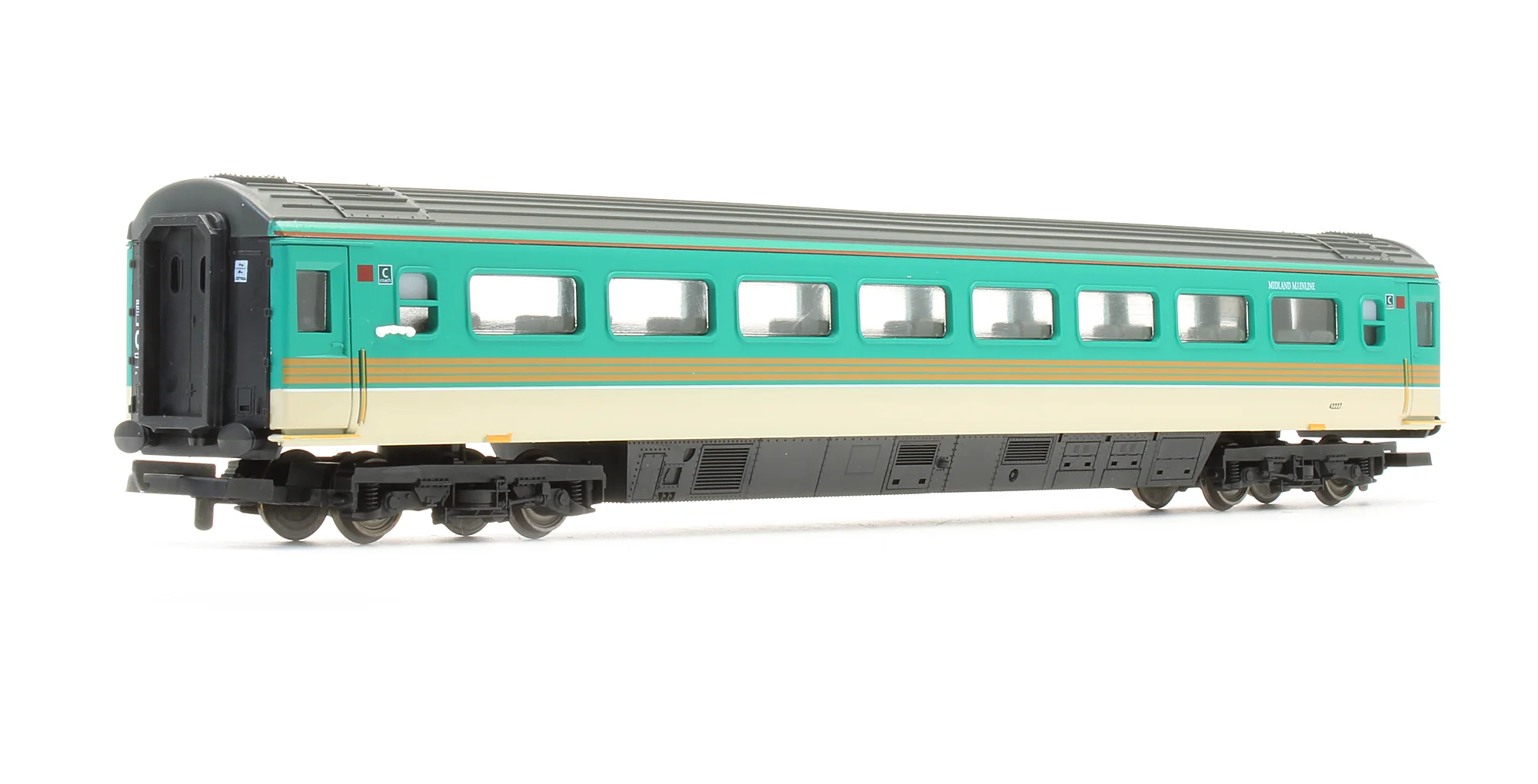 Pre-Owned Midland Mainline MK3 2nd Class Coach MM42227 - Image 2