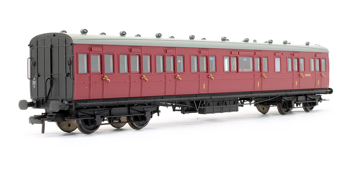 Pre-Owned SE&CR 60' Birdcage Composite Lavatory Coach BR Crimson 'S5468S' - Image 2