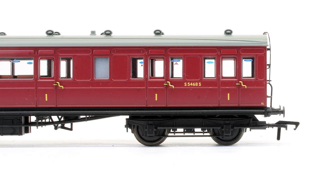 Pre-Owned SE&CR 60' Birdcage Composite Lavatory Coach BR Crimson 'S5468S' - Image 3