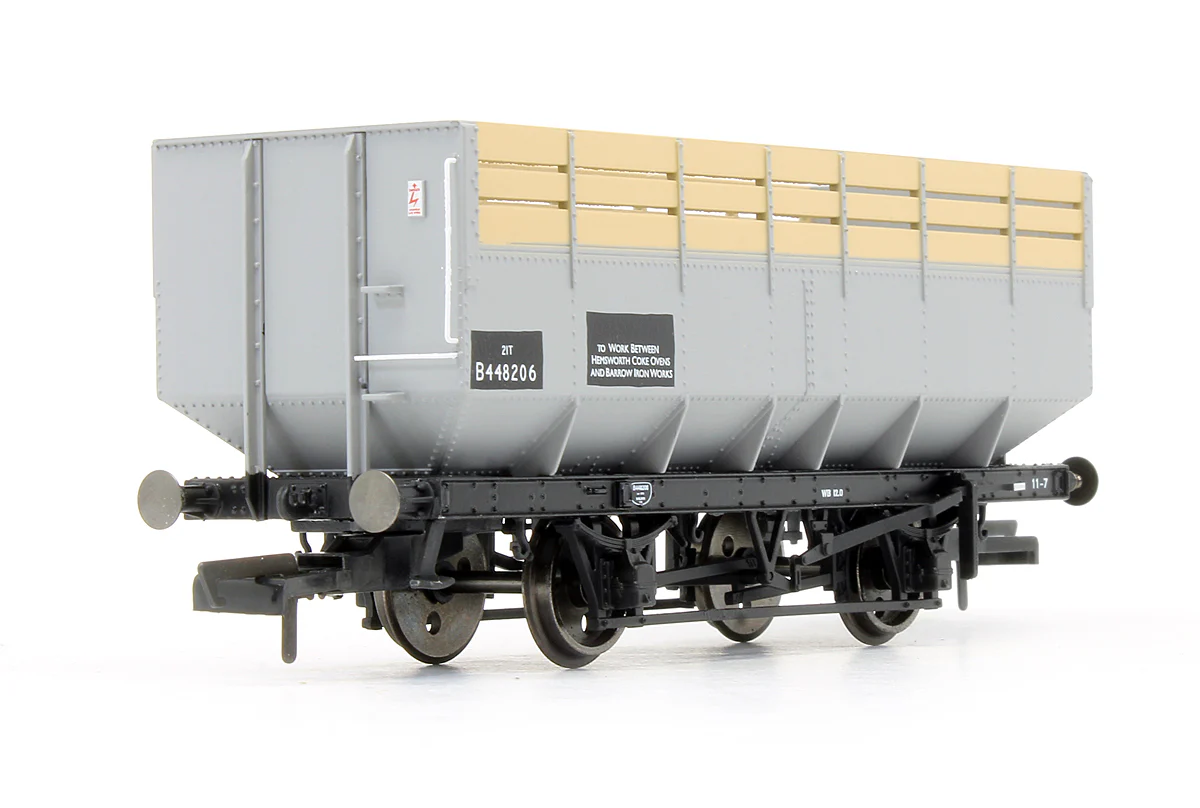 Pre-Owned Set Of 3 BR (Ex-LMS) 20T Coke Hopper Wagons - Image 2