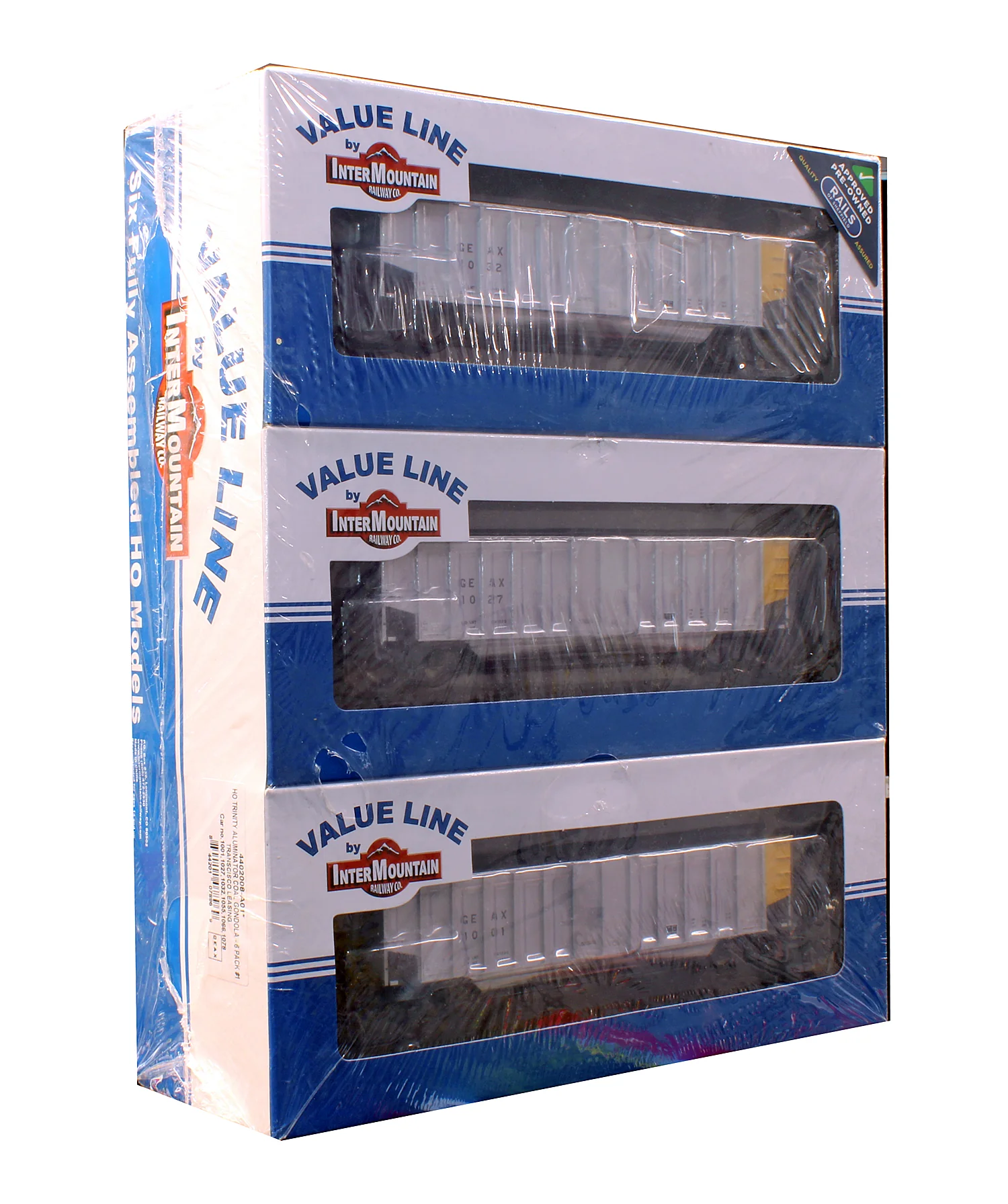 4402008-A01 Pre-Owned Set Of Trinity Aluminator Coal Gondola - 6 Pack #1 Transcisco Leasing
