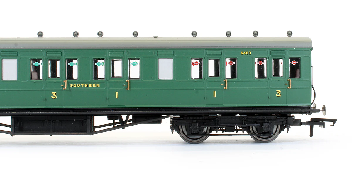 R4794 Pre-Owned SR Ex-LSWR Non-Corridor Brake Composite Coach (Diag 418) '6403' Set 44 - Image 3