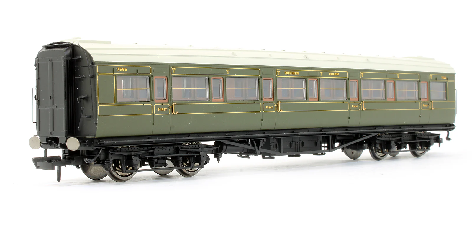 Pre-Owned R4298A SR Maunsell Corridor 1st Class Coach '7665' - Image 2