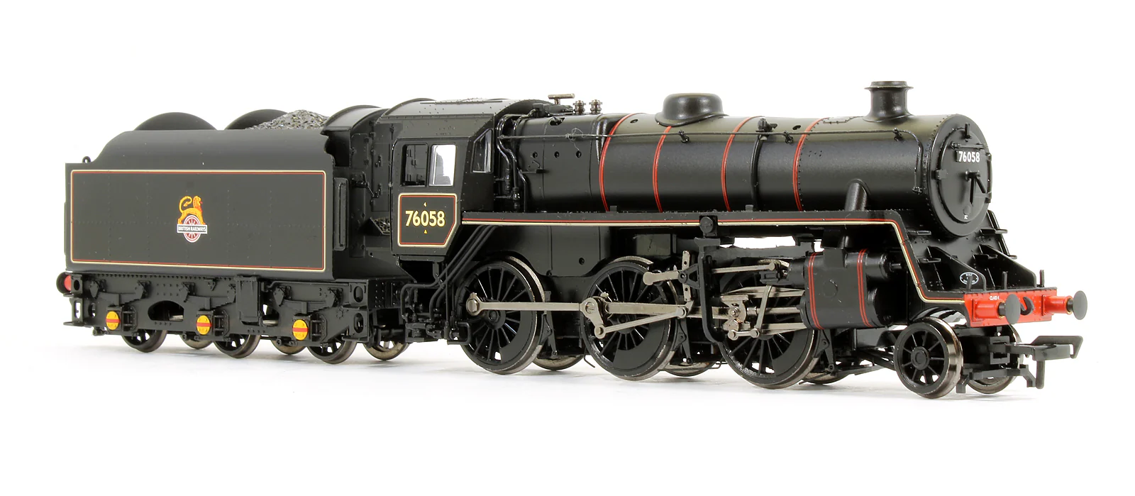 Pre-Owned Standard Class 4MT 2-6-0 '76058' BR Black Early Emblem Steam Locomotive - Image 3
