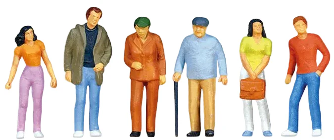 Passers By (6) Exclusive Figure Set
