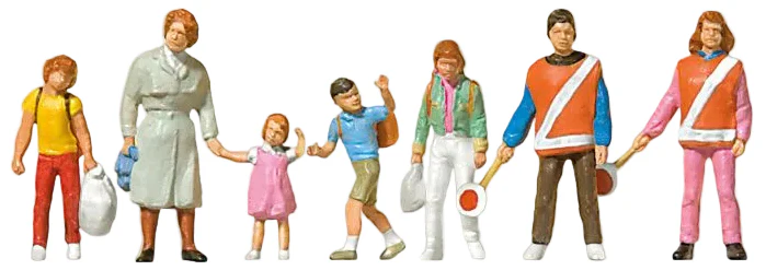 School Crossing Patrol (7) Exclusive Figure Set