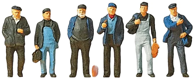 Industrial Workers (6) Exclusive Figure Set