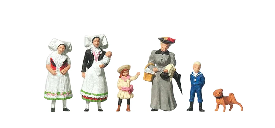Spreewald 1900 People (6) Figure Set