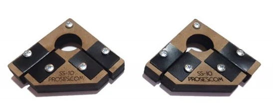 PPR-SS-11 90 Degree "Snap & Glue" Large Scale Magnetic Set Squares (2 Pcs)