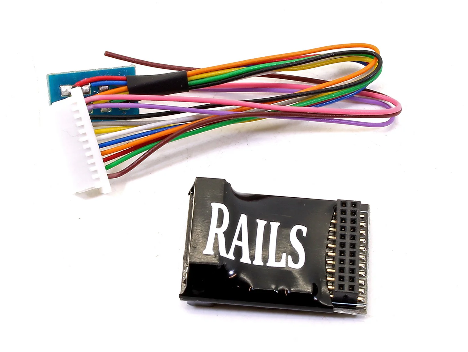 RoS-218 Rails Connect Decoder, 21 Pin Direct (8 Pin Harness) 6 Function Decoder - Image 2