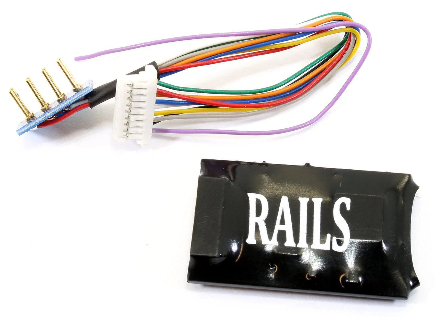 RoS-8HP Rails Connect Decoder, High Powered 8 Pin Harness 4 Function Decoder - Image 2