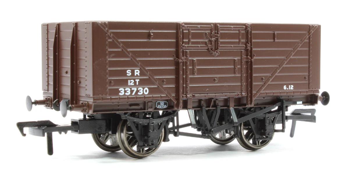 940015 Southern Railway 8 Plank Open Wagon D1379 No.33730, SR Brown (Post-1936) - Image 3