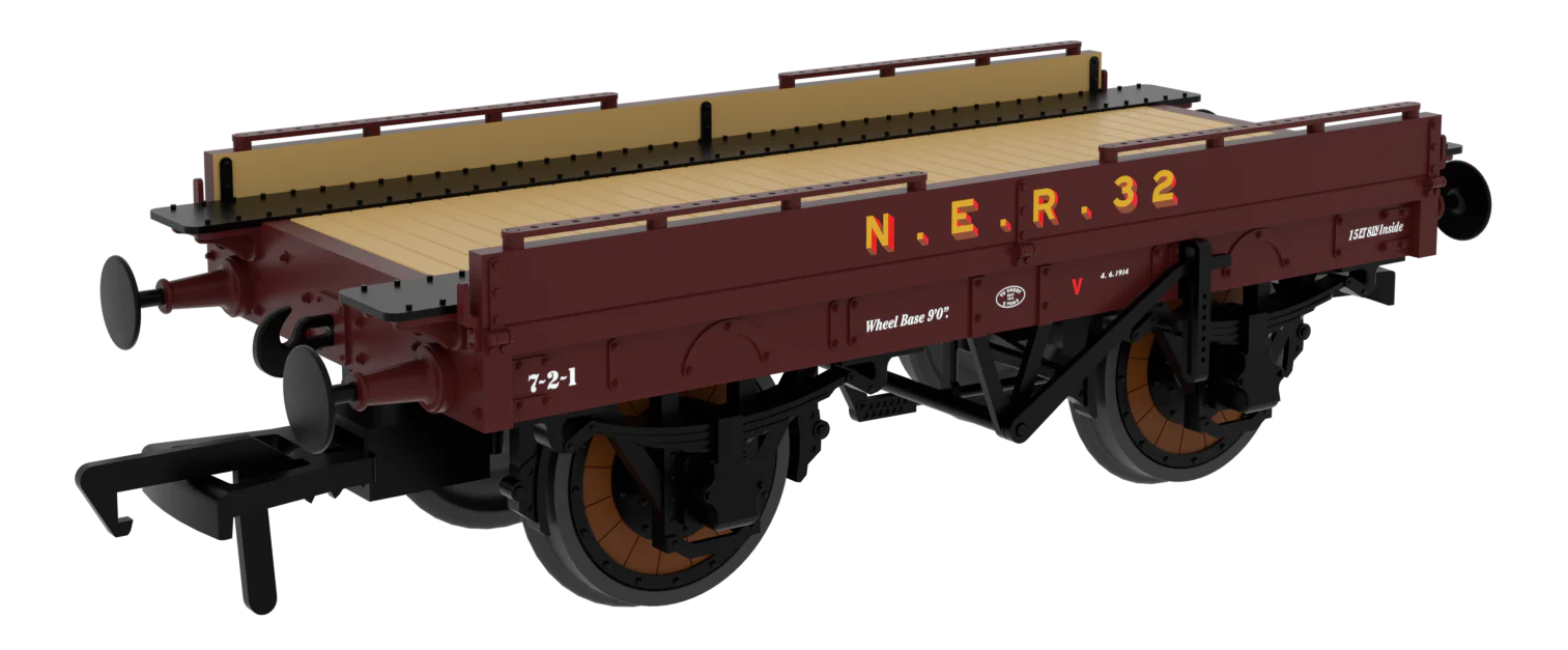 830014 NER ‘Evolution’ Open Carriage Truck No.32 - Image 2
