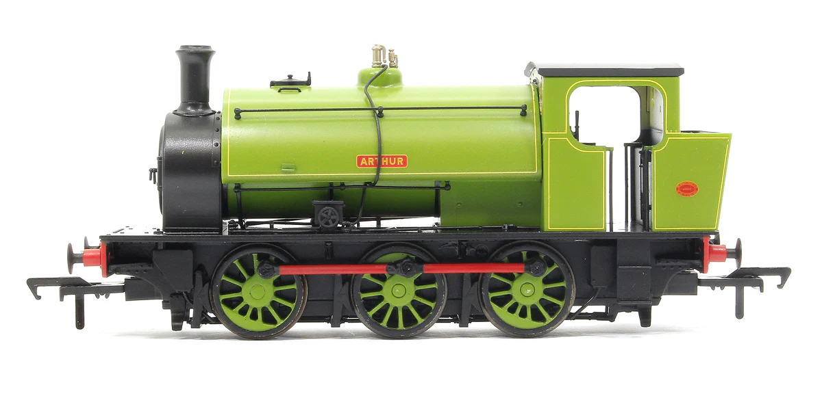 16" Hunslet "Arthur" Markham Main Colliery Lined Green - Steam Tank Locomotive - Image 5