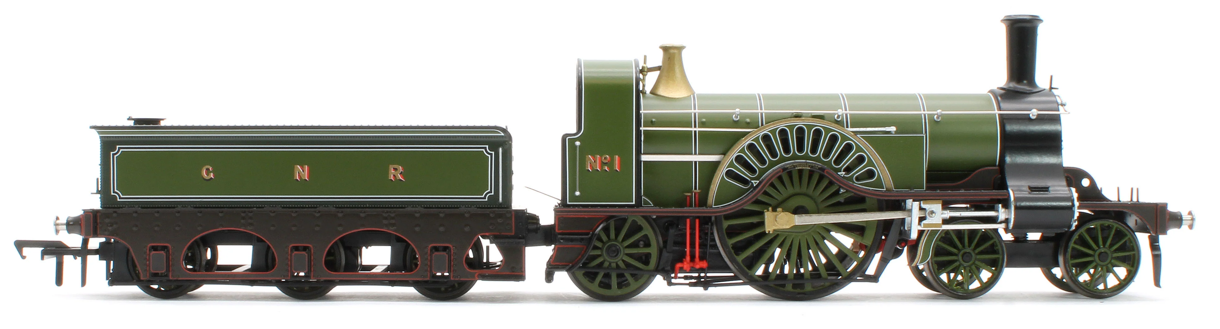 947503 GNR Stirling Single 4-2-2 No.1 '200 Years Special' (Locomotion Models Exclusive) Steam Locomotive - DCC Sound - Image 7