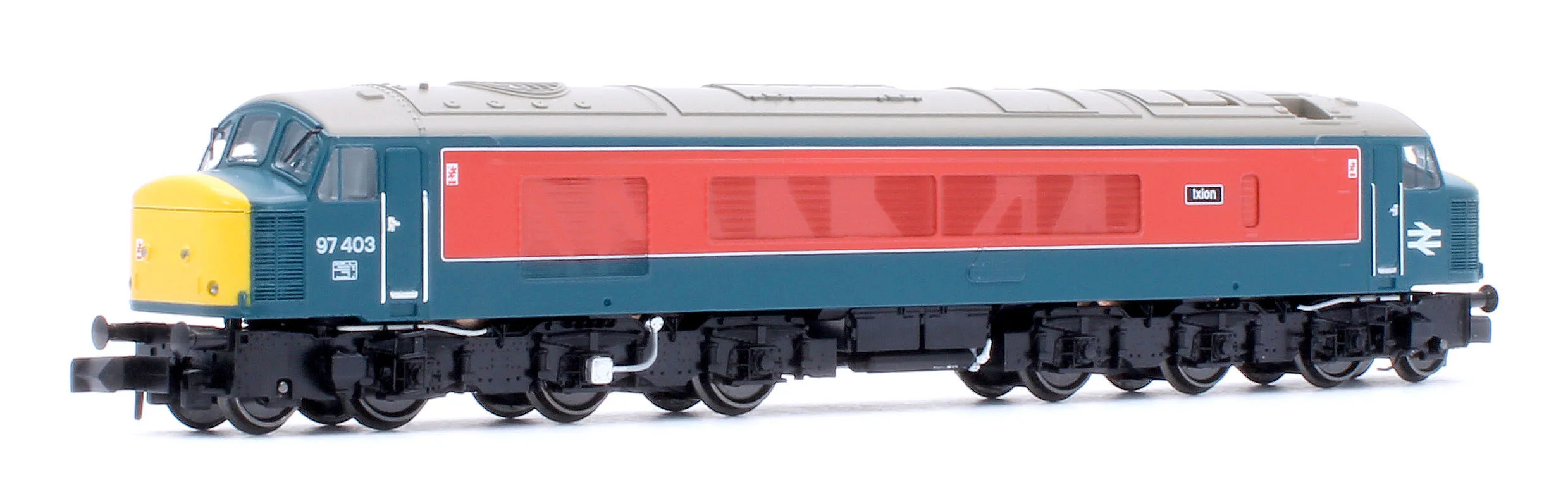 948207 Class 46 97403 Ixion RTC Blue/Red With Sealed Beam Headlights Diesel Locomotive - Image 4